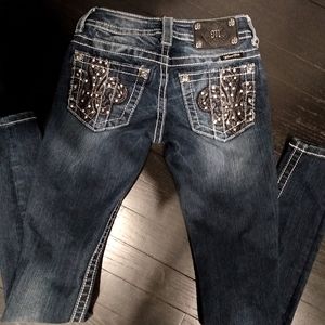 🌿Size 23 Bling Skinny Jeans🌿